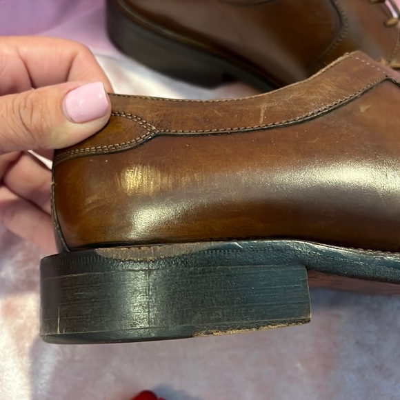 Mercanti Fiorentini cognac leather. main image 6